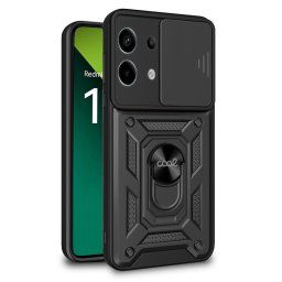Cool Carcasa Hard Ring Negro para Xiaomi Redmi Note 13 Pro 5G