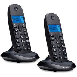 Motorola C1002CB+ Pack Duo Teléfonos Inalámbricos