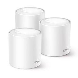 TP-Link Deco X10 Sistema Deco Wi-Fi 6 Mesh AI AX1500 Doble Banda Blanco Pack 3 Unidades