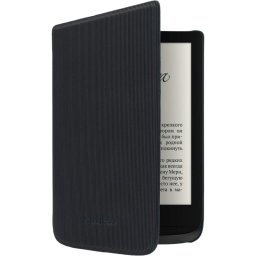 PocketBook HPUC-632-B-S PU Funda Negra con Relieve para Ebook 6