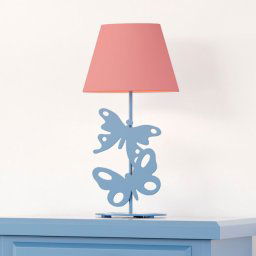 Lampara Juvenil Pie Diseño en Forja y Acero Serie Fantasia