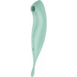 Satisfyer Twirling Pro+ Succionador Y Varita Vibradora Con App Connect - Verde