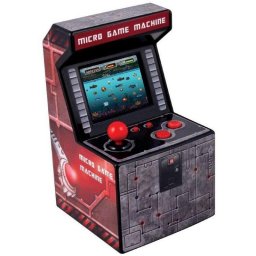 Mini Maquina Arcade Ital 250 Juegos Roja