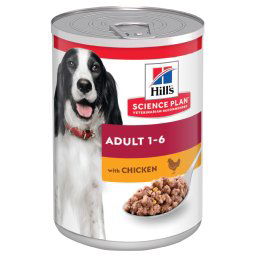 Hill's Adult Science Plan latas para perros - 6 x 370 g - Pollo