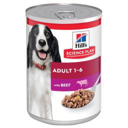 Hill's Adult Science Plan latas para perros - 12 x 370 g - Vacuno