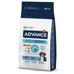 Advance Maxi Light con pollo y arroz - Pack % - 2 x 12 kg