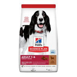 Hill's Science Plan Adult 1-6 Medium con cordero y arroz - 14 kg