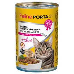 Feline Porta 21 comida para gatos 6 x 400 g - Atún con aloe