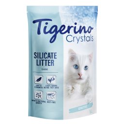 Tigerino Crystals Classic Sensitive arena absorbente sin olor - 5 l