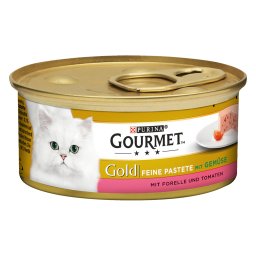 Gourmet Gold Mousse 24 x 85 g - Trucha con tomate