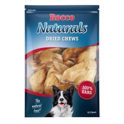 Orejas de buey naturales Rocco - Pack % - 100 unidades