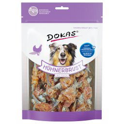 Dokas snack de pollo y pescado - Pack % - 3 x 220 g