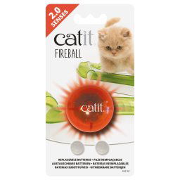 Catit Design Senses circuito de diversión - Pelota Catit Senses 2.0 Fireball