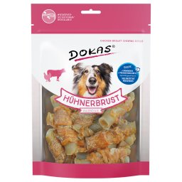 Dokas palitos de pechuga de pollo para perros - Pack % - 3 x 250 g