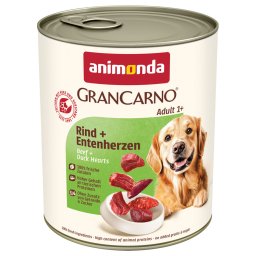 animonda GranCarno Original Adult 6 x 800 g - Vacuno y corazón de pato