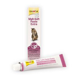 GimCat pasta de malta Soft Extra - Pack % - 3 x 200 g
