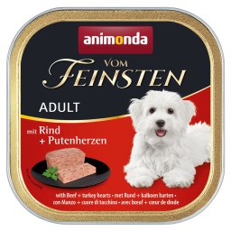 animonda vom Feinsten Adult sin cereales 6 x 150 g - Vacuno y corazón de pavo
