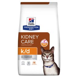 Hill's k/d con pollo Prescription Diet Kidney Care pienso para gatos - 3 kg