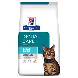 Hill's t/d Prescription Diet pienso para gatos - Pack % - 3 x 3 kg
