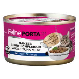 Feline Porta 21 Pack Ahorro 24 x 90 g - Atún con gambas