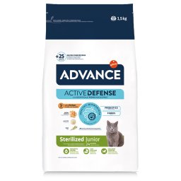 Advance Sterilized Junior con pollo - 2 x 1,5 kg