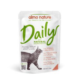 Almo Nature Daily Menu 6 x 70 g - Atún y salmón