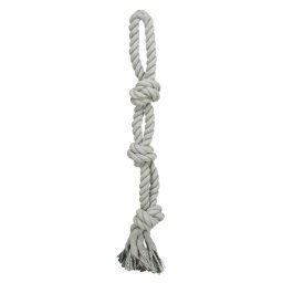 Cuerda Trixie doble multicolor para perros - 60 cm de largo