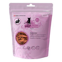 catz finefood Meatz snacks para gatos - N°15 Conejo - 2 x 45 g