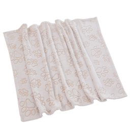 Manta de microfibra Smartpet Pawzzz - 100 x 75 cm (L x An) - Crema