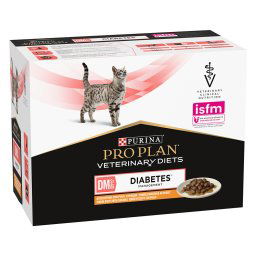 PURINA PRO PLAN Veterinary Diets Feline DM ST/OX Diabetes Management - Pack % - 20 x 85 g