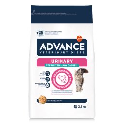 Advance Urinary Sterilized Veterinary Diets para gatos - 2,5 kg