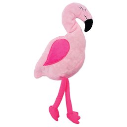 Flamenco de peluche Pinky de Aumüller con valeriana y espelta para gatos - 1 unidad