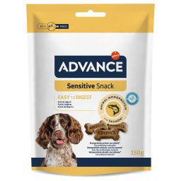 Advance Sensitive snacks para perros - Pack % - 3 x 150 g