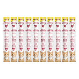 GimCat Sticks barritas para gatos - Ave (30 unidades)