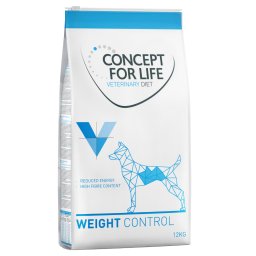 Concept for Life Veterinary Diet Weight Control pienso para perros - Pack % - 2 x 12 kg