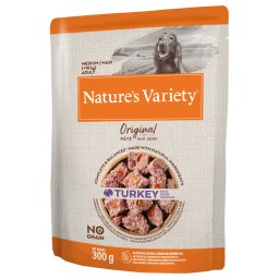 Nature's Variety Paté No Grain Adult Medium/Maxi 8 x 300 g - Pavo