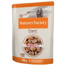 Nature's Variety Paté No Grain Adult Medium/Maxi 8 x 300 g - Vacuno
