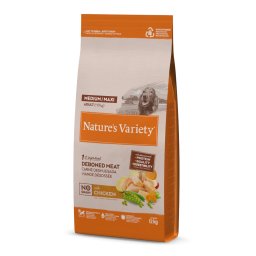 Nature's Variety No Grain Medium/Maxi Adult pollo - Pack % - 2 x 12 kg