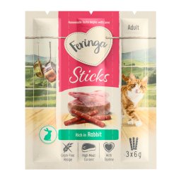 Feringa Sticks con conejo - Pack % - 9 x 6 g