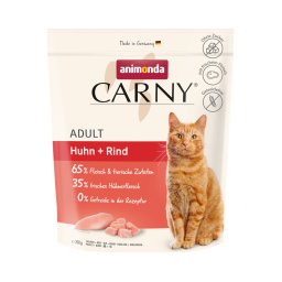 animonda Carny Adult con pollo y vacuno pienso para gatos - 350 g