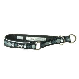 Collar anititirones Hurtta Bare carbón para perros - 40-50 cm contorno de cuello, 35 mm de ancho