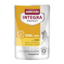 animonda Integra Protect Adult Renal 24 x 85 g para gatos - Pollo