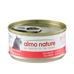 Pack Ahorro Almo Nature HFC 24 x 70 g - Salmón en gelatina