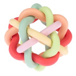 TIAKI Rainbow pelota para perros - Diámetro: 10,5 cm