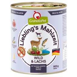 GranataPet Liebling's Mahlzeit 6 x 800 g - Venado y salmón