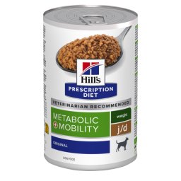 Hill's Prescription Diet Metabolic + Mobility latas para perros - Pack % - 24 x 370 g