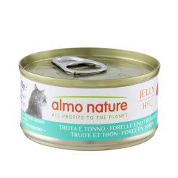 Almo Nature HFC 6 x 70 g - Trucha y atún en gelatina