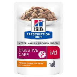 Hill's i/d Prescription Diet sobres comida húmeda para gatos - 12 x 85 g (pollo)