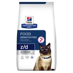 Hill's z/d Prescription Diet Feline Food Sensitivities pienso para gatos - 1,5 kg
