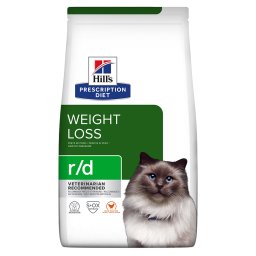 Hill's r/d Prescription Diet Weight Reduction pienso para gatos - 2 x 1,5 kg